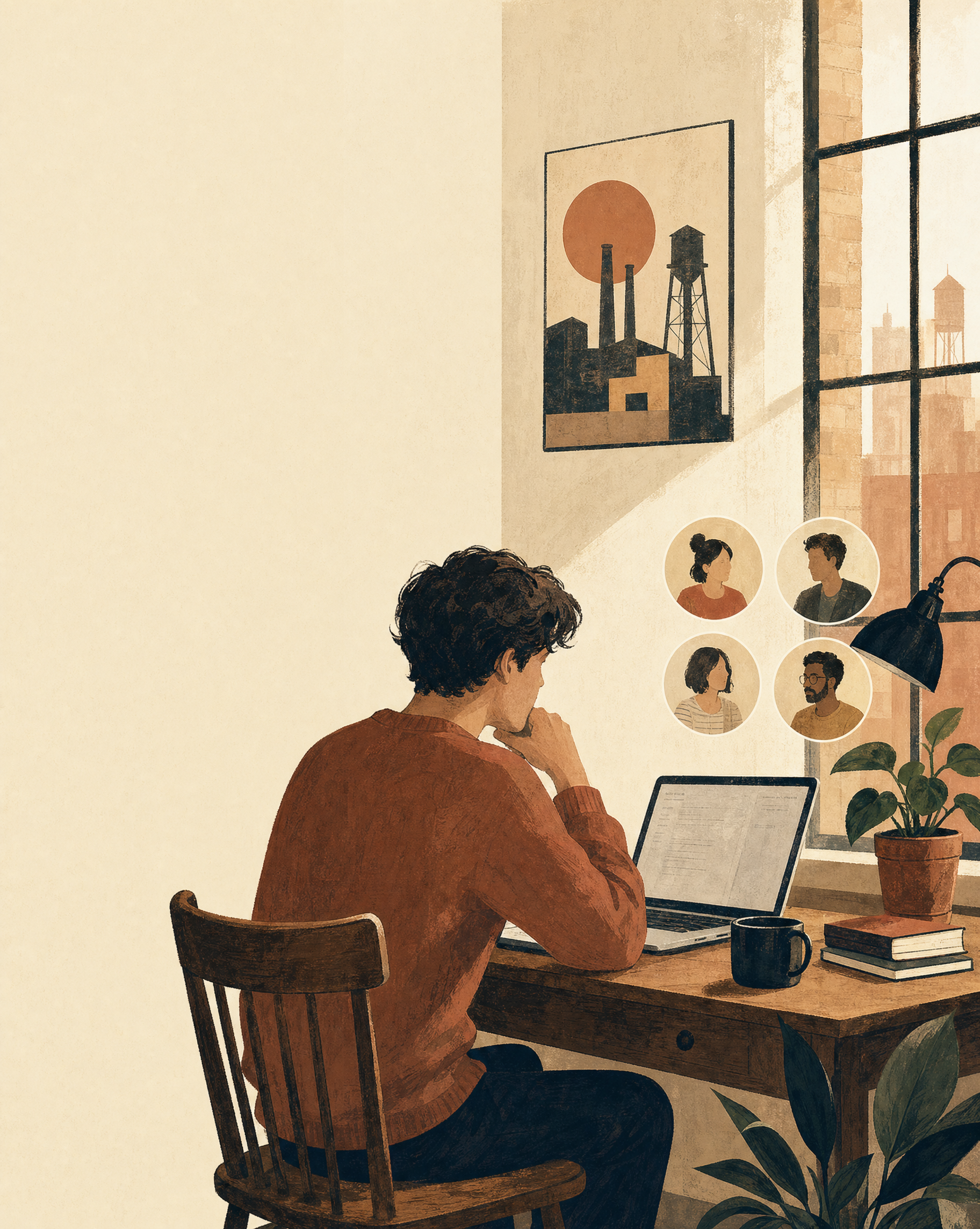 The silent witness effect — why a stranger on your screen gets you to start what willpower can't